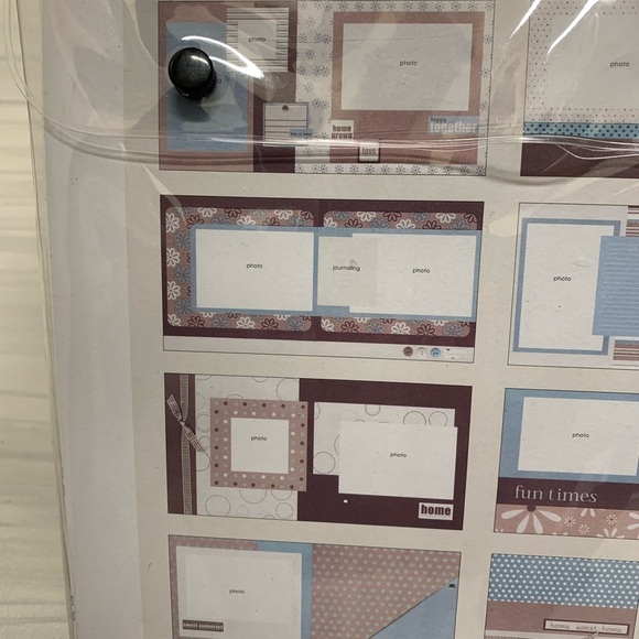 SEI Scrapbook in a bag Granny’s Kitchen. 8x8 memory book kit - Picture 4 of 6